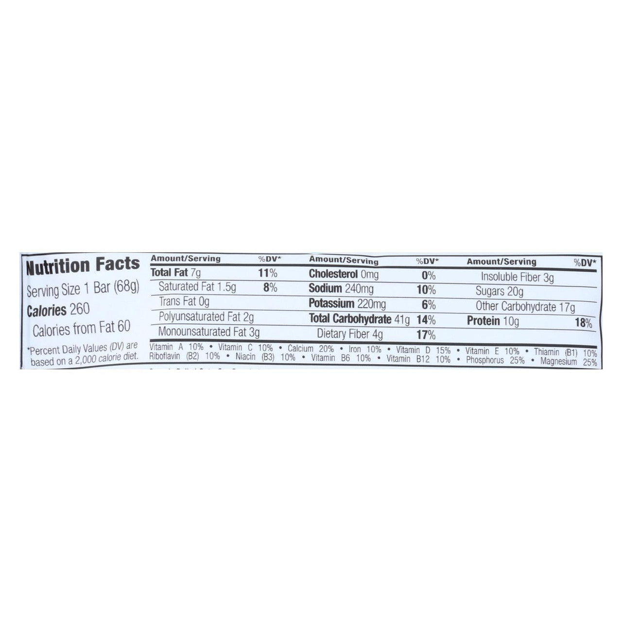 Clif Bar Choc Chip Peanut Crunch Clif Bar Bar (12x2.4 Oz)-2