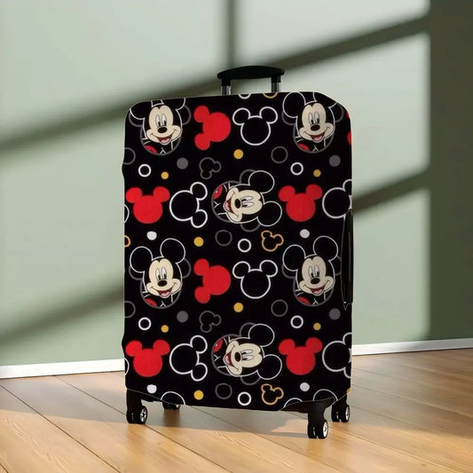 Traveling Luggage Cover Suitcase Protector Minnie Mouse Protective Disney Mickey Travel Essentials S-XL Storage Bag For Covers