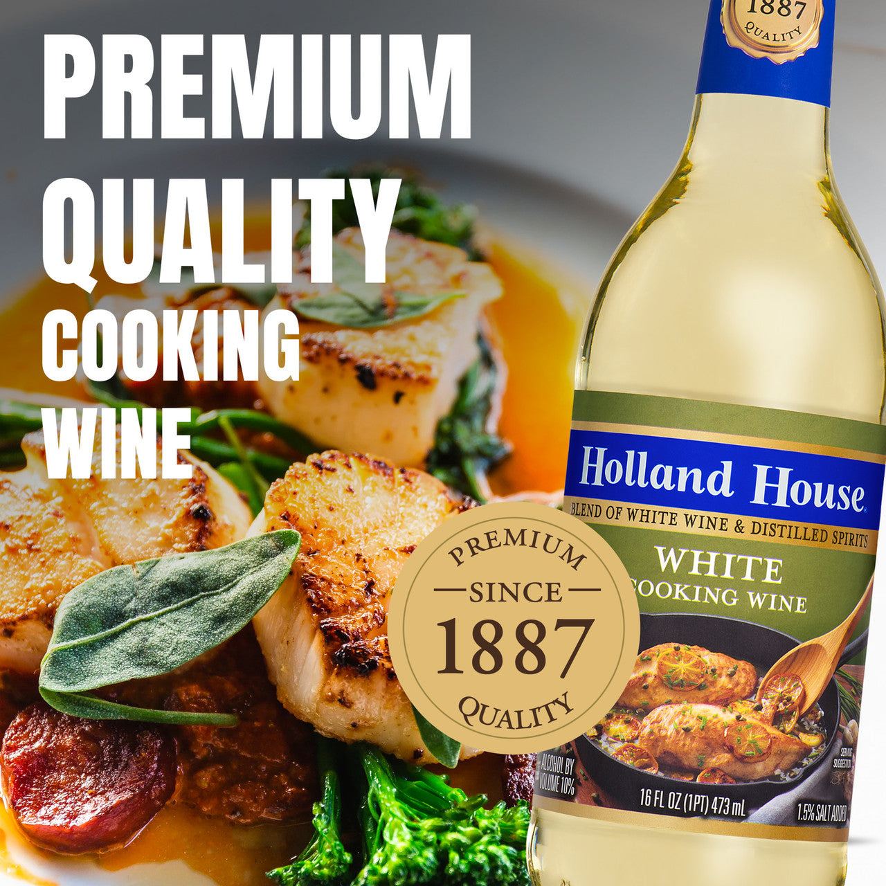 HLLND HSE WHT CKNG WINE (12x16.00)-6