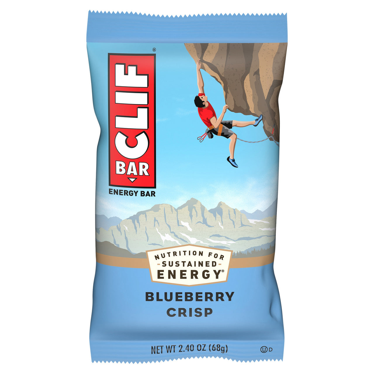 Clif Bar Organic Blueberry Crisp Bar (12x2.4 Oz)-1