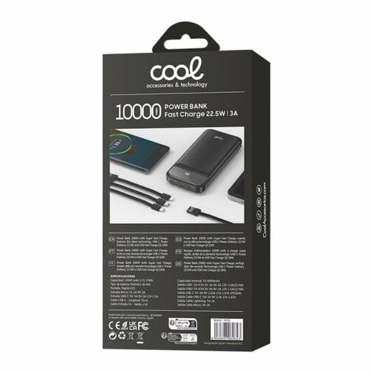 Powerbank Cool Black-5