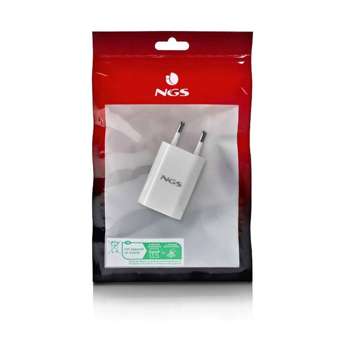 Wall Charger NGS BUCKET ACE White-1