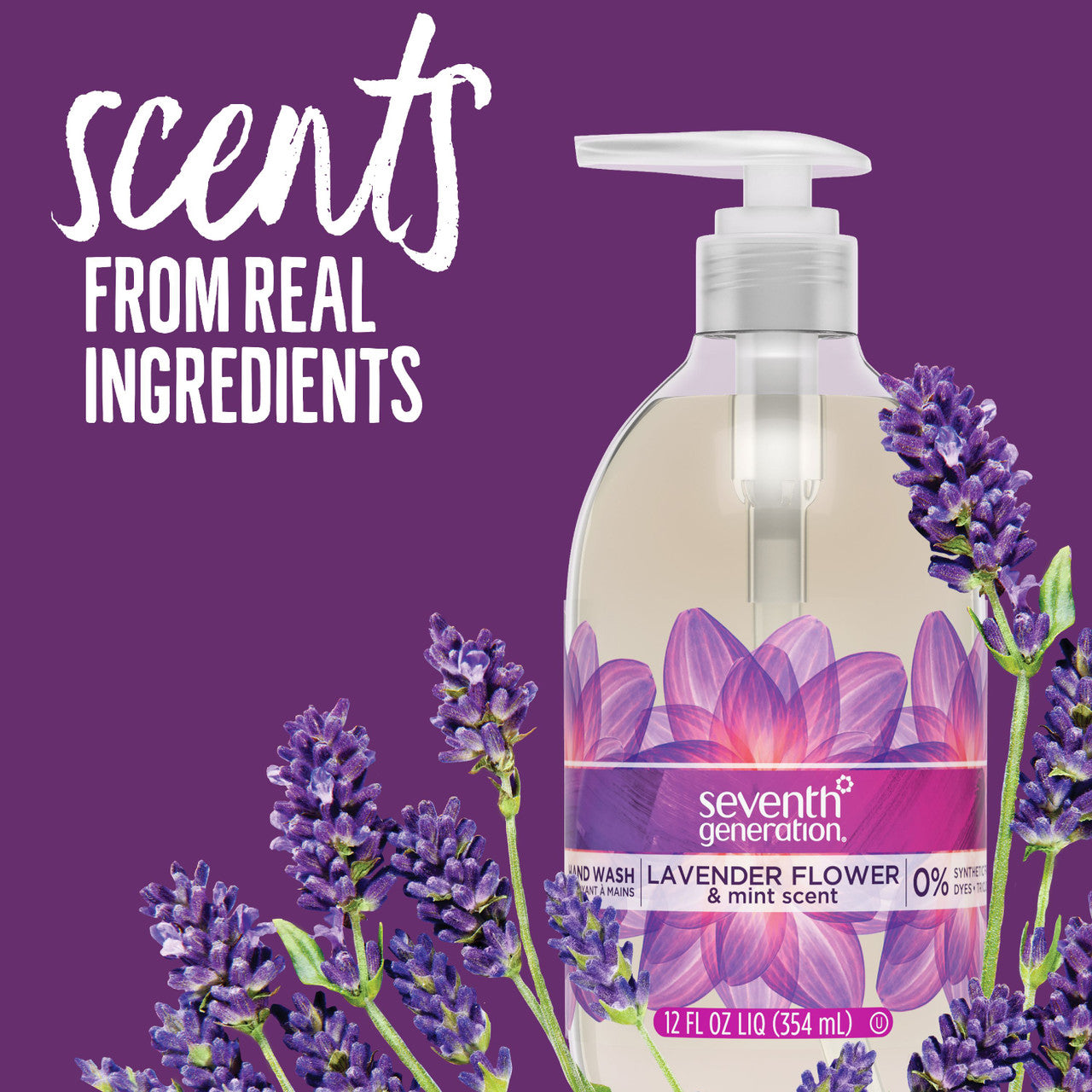 7 GEN HAND WASH LAV/MINT ( 8 X 12 OZ   )-1
