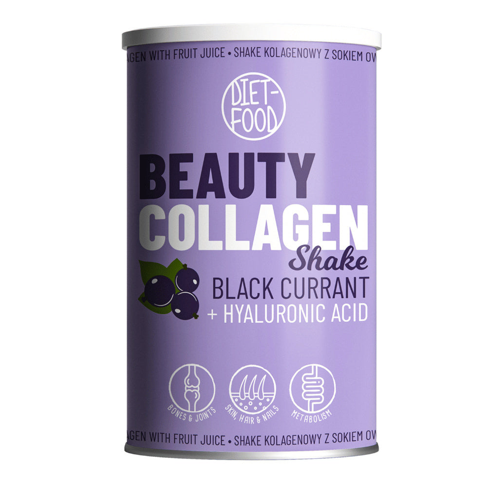Diet-Food COLLAGEN SHAKE BLACK CURRANT - Powder 300 g-0