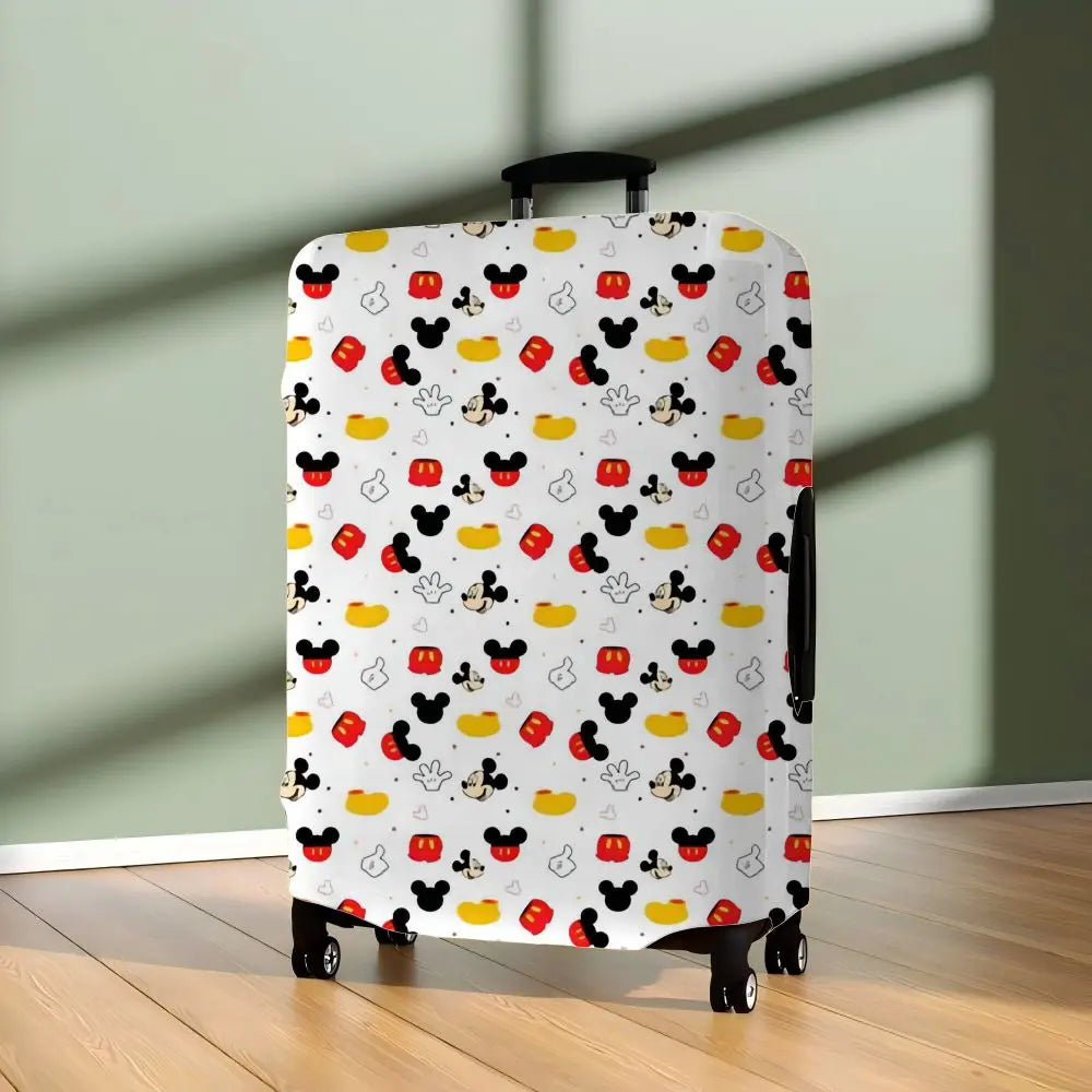 Traveling Luggage Cover Suitcase Protector Minnie Mouse Protective Disney Mickey Travel Essentials S-XL Storage Bag For Covers